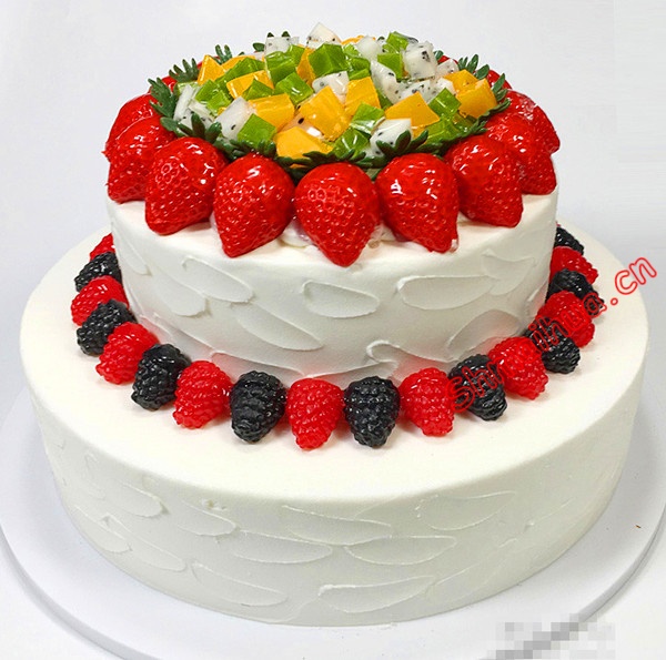 蛋糕礼篮|生日蛋糕鲜花-阳光城堡-点击浏览商品大图