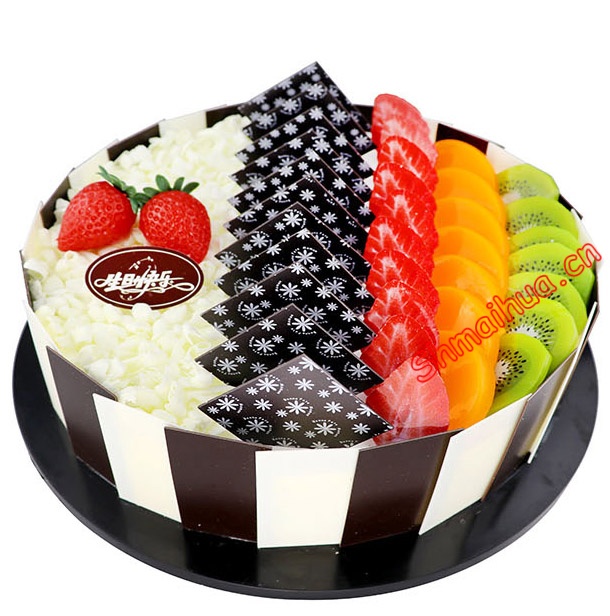 蛋糕礼篮|生日蛋糕鲜花-友情岁月-点击浏览商品大图